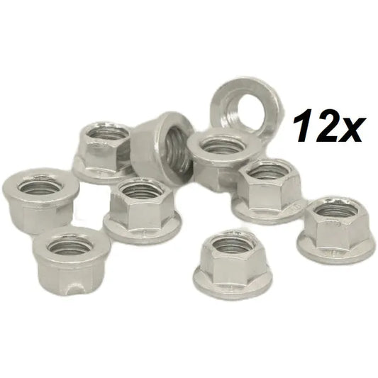 VELG MOEREN M8 10mm SET 12 STUKS