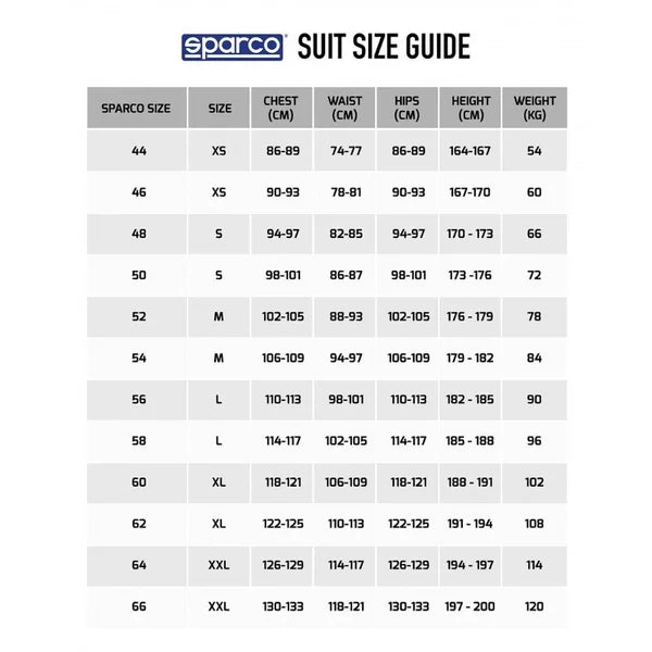 SPARCO THUNDER RACE OVERALL KIDS ZWART/BLAUW