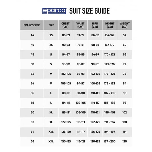 SPARCO THUNDER RACE OVERALL KIDS ZWART/BLAUW