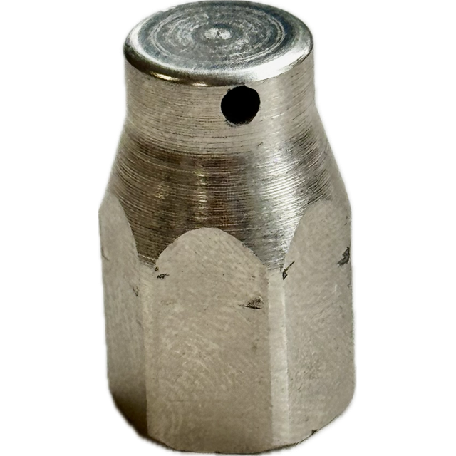 Tillotson moer met zegelgat t.b.v. Cilinderkop Stud